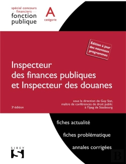 Bertrand.pt - Inspecteur Des Finances Publiques. Categorie A - 3e Edition