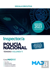 Inspector/A De Policia Nacional. Temario Volumen 4