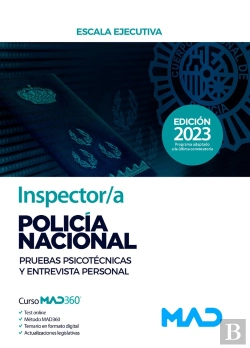Bertrand.pt - Inspector/A Policia Nacional Pruebas Psicotecnicas Y Ent