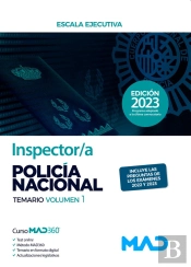 Inspector/A Policia Nacional Temario Volumen 1
