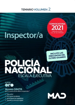 Bertrand.pt - Inspector/A Policia Nacional Temario Volumen 2