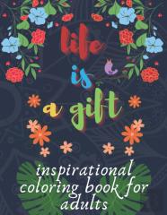 Inspirational Coloring Book For Adults