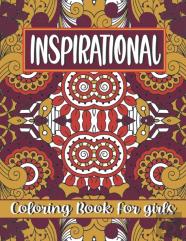 Inspirational Coloring Book For Girls