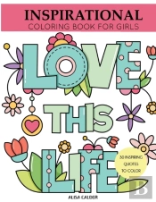 Inspirational Coloring Book For Girls