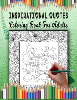 Bertrand.pt - Inspirational Quotes Coloring Book For Adults