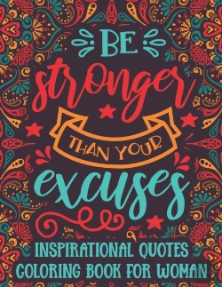 Bertrand.pt - Inspirational Quotes Coloring Book For Woman