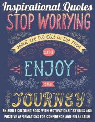 Inspirational Quotes Coloring Book