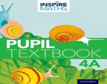 Inspire Maths: 4: Pupil Book 4a