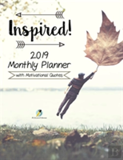 Bertrand.pt - Inspired! 2019 Monthly Planner With Motivational Quotes