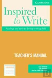Inspired To Write Teacher'S Manual