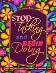 Inspiring And Positive Affirmation Coloring Book