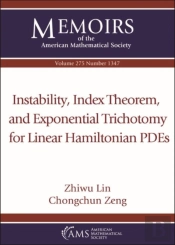 Instability, Index Theorem, And Exponential Trichotomy For Linear Hamiltonian Pdes