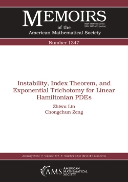 Bertrand.pt - Instability, Index Theorem, And Exponential Trichotomy For Linear Hamiltonian Pdes