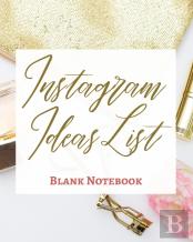 Instagram Ideas List - Blank Notebook - Write It Down - Pastel Rose Gold Pink - Abstract Modern Contemporary Unique Art