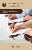 Instalación De Elementos De Carpintería. Mams0108 - Guía Para El Docente Y Solucionarios