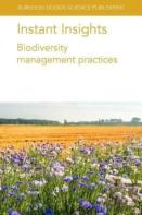 Instant Insights: Biodiversity Management Practices