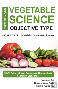 Bertrand.pt - Instant Notes Vegetable Science - Objective Type Ars, Net, Set, Srf, Jrf And Phd Entrance Examinations