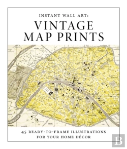 Bertrand.pt - Instant Wall Art - Vintage Map Prints