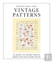 Instant Wall Art - Vintage Patterns