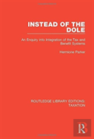 Instead Of The Dole