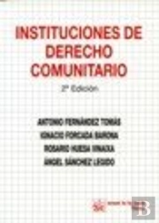 Instituciones De Derecho Comunitario