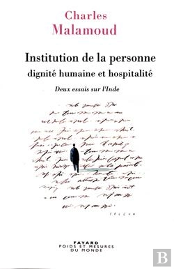 Bertrand.pt - Institution De La Personne : Dignité Humaine Et Hospitalité