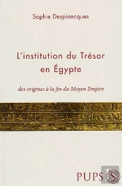 Institution Du Trésor Des Origines À La Fin Du Moyen Empire