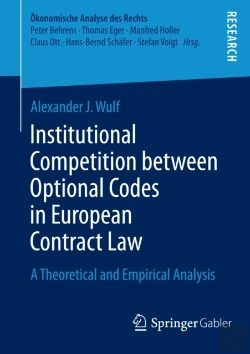 Bertrand.pt - Institutional Competition Between Optional Codes In European Contract Law