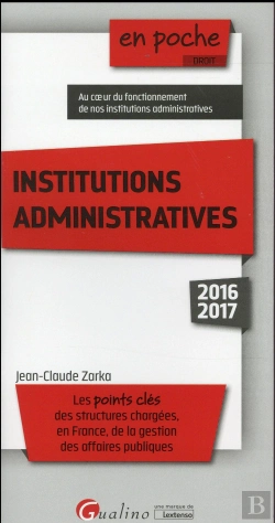 Bertrand.pt - Institutions Administratives 2016-2017, 3eme Ed.