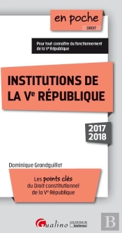 Institutions De La Ve Republique 9eme Edition