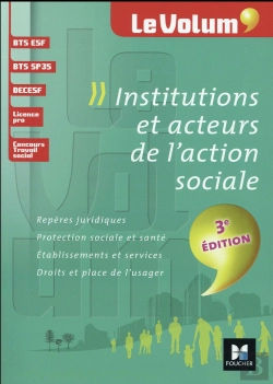 Bertrand.pt - Institutions Et Acteurs De L'Action Sociale (3e Edition)
