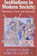 Institutions In Modern Society