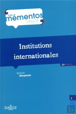 Bertrand.pt - Institutions Internationales (Édition 2018)