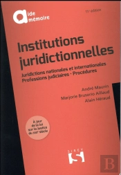 Institutions Juridictionnelles (11e Édition)