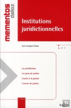 Bertrand.pt - Institutions Juridictionnelles (12e Édition)