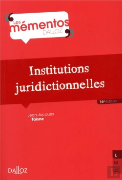 Bertrand.pt - Institutions Juridictionnelles - 16e Ed.