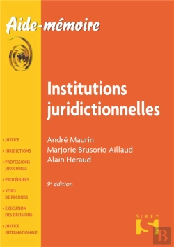 Bertrand.pt - Institutions Juridictionnelles (9e Édition)