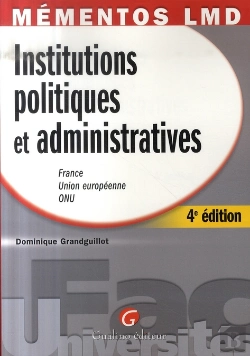 Bertrand.pt - Institutions Politiques Et Administratives (4e Édition)
