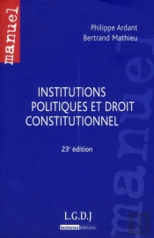 Institutions Politiques Et Droit Constitutionnel, 23eme Edition