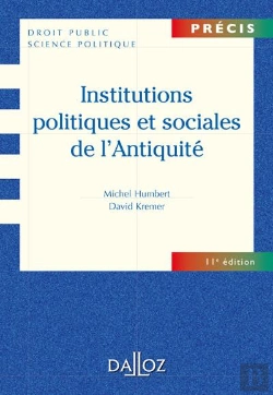 Bertrand.pt - Institutions Politiques Et Sociales De L'Antiquite ; 11e Édition
