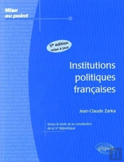 Bertrand.pt - Institutions Politiques Françaises (5e Édition)