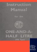 Instruction Manual For The Mg 1,5 Litre
