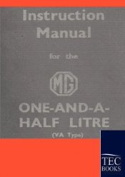 Instruction Manual For The Mg 1,5 Litre