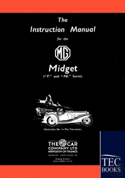 Bertrand.pt - Instruction Manual For The Mg Midget (P/Pb Series)