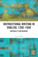 Instructional Writing In English, 1350-1650