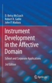 Instrument Development In The Affective Domain