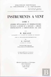 Instruments À Vent Tome 1