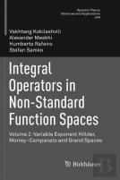 Integral Operators In Non-Standard Function Spaces