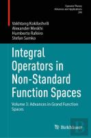 Integral Operators In Non-Standard Function Spaces