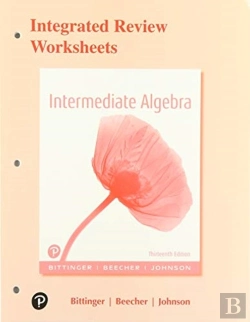 Bertrand.pt - Integrated Review Worksheets For Intermediate Algebra